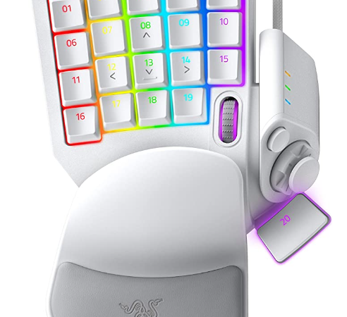 razer tartarus pro mercury white